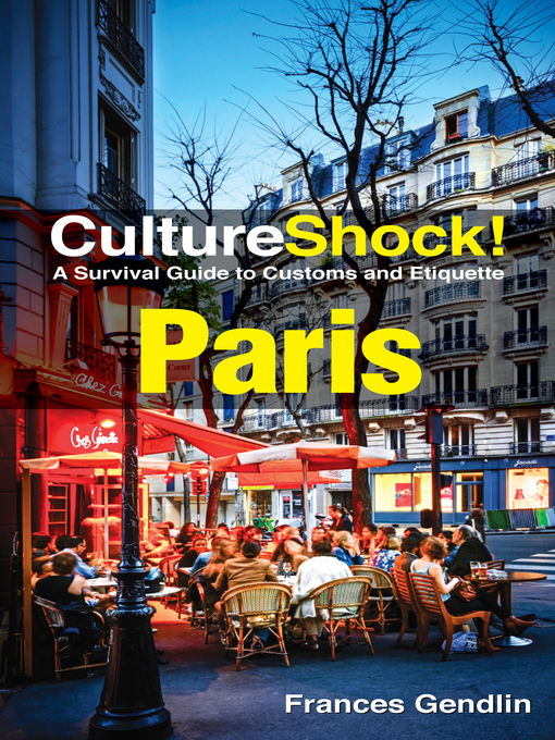 Title details for CultureShock! Paris by Frances Gendlin - Wait list